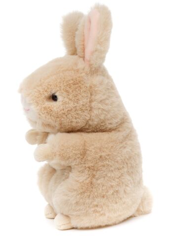 Lapin, assis - Style Kawaii - 21 cm (hauteur) - Mots clés : animal de la forêt, lapin, peluche, peluche, peluche, peluche 7