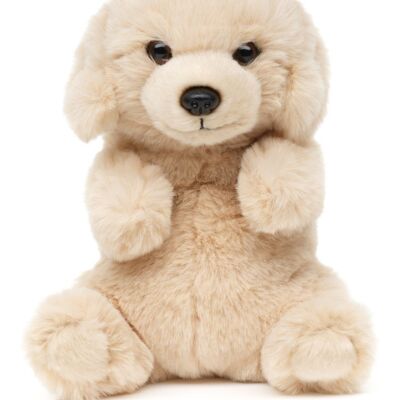 Labrador, sitting - Kawaii style - 17 cm (height) - Keywords: dog, pet, plush, stuffed toy, cuddly toy