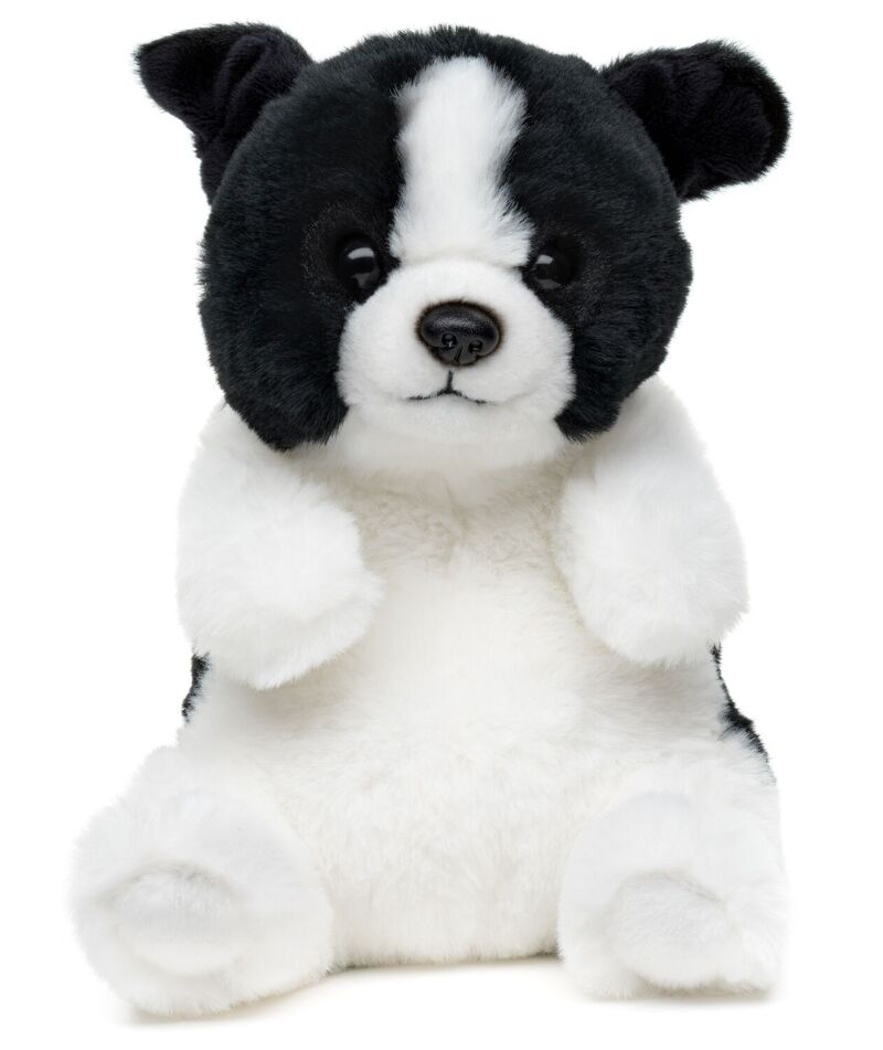 Peluche De Collie De Pelo Largo Sentado – 27 Cm De Altura, Realista Y Suave (Uni-Toys)