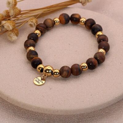 Goldenes Tigerauge-Armband