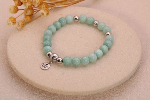 Bracelet Amazonite Argent