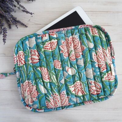 “Hawaii” printed cotton tablet cover
