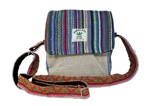 Bolso bandolera de cáñamo Himalaya Hemp Thc free