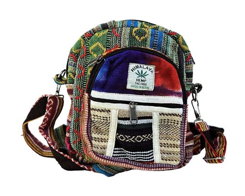 Bolso mochila de cáñamo de Himalaya Hemp Thc free