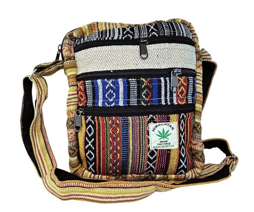 Bolso bandolera de cáñamo de Himalaya Hemp Thc free