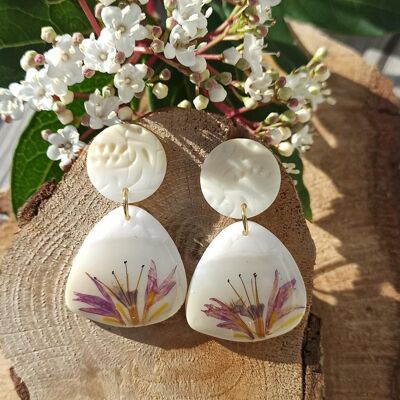 ❀Boucles d'oreilles modèle "rêveuse"❀