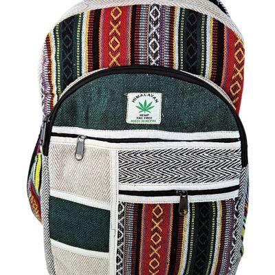 Mochila grande de cáñamo de Himalaya Hemp Thc free