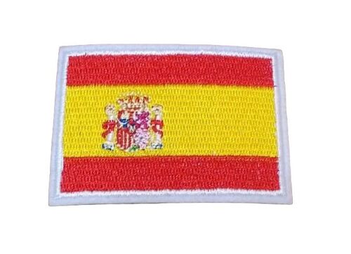 Parche termoadhesivo de tela bandera de España