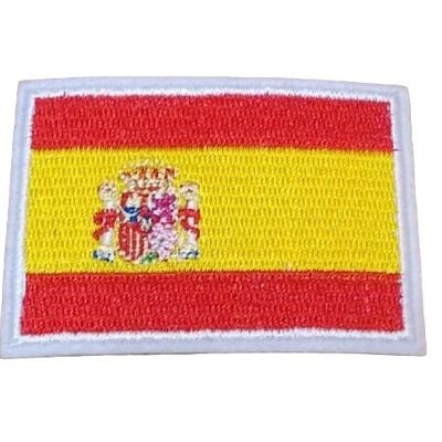 Parche termoadhesivo de tela bandera de España