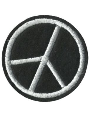Thermocollant Symbole de paix hippie