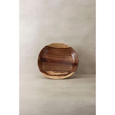 Handmade wooden bowl, Zimbabwe - 13.3