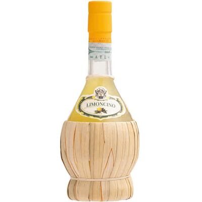 Limoncino 0,50 l. Fiasco paglia - Straw flask bottle