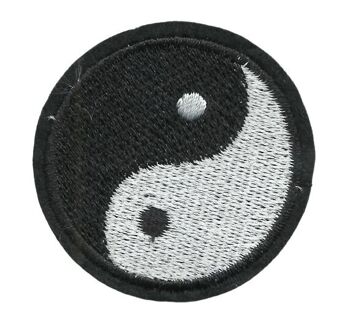 Thermocollant symbole Yin yang