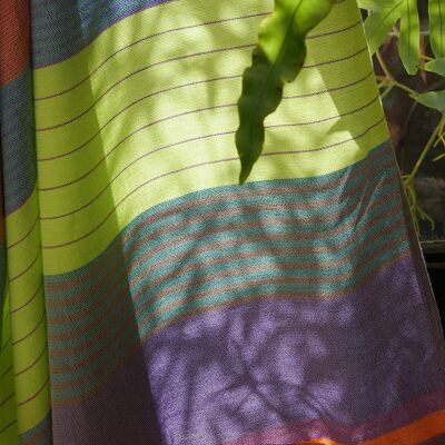 BIO-BAUMWOLLE FOUTA – SUD-Kollektion – Farbe PURPLE SUN