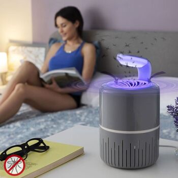 Image du produit KLDRAIN : Lampe Anti Moustiques à Aspiration Silencieuse avec LED UV sans Bruit sans Produits Chimiques Lumière Ultraviolet Protection Efficace Contre Les Insectes Volants 1