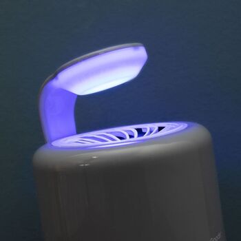 Image du produit KLDRAIN : Lampe Anti Moustiques à Aspiration Silencieuse avec LED UV sans Bruit sans Produits Chimiques Lumière Ultraviolet Protection Efficace Contre Les Insectes Volants 3