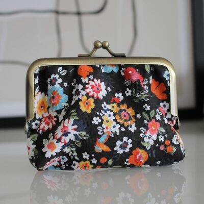 Colorful Floral Ally Coin Purse