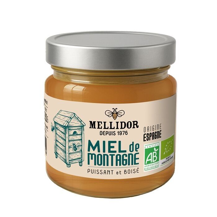 ORGANIC MOUNTAIN HONEY ORIGIN FROM SPAIN