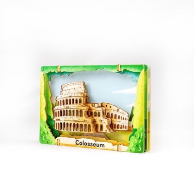 Kit di costruzione fai da te 3D Teatro Colosseo - Roma