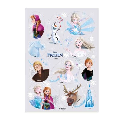 DECORAZIONE COMMESTIBILE TAGLIATA FROZEN