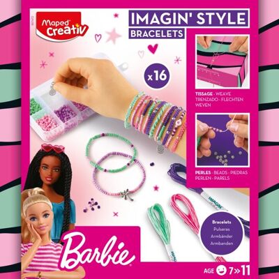 Stellen Sie sich Barbie-Armbänder im Stil vor
