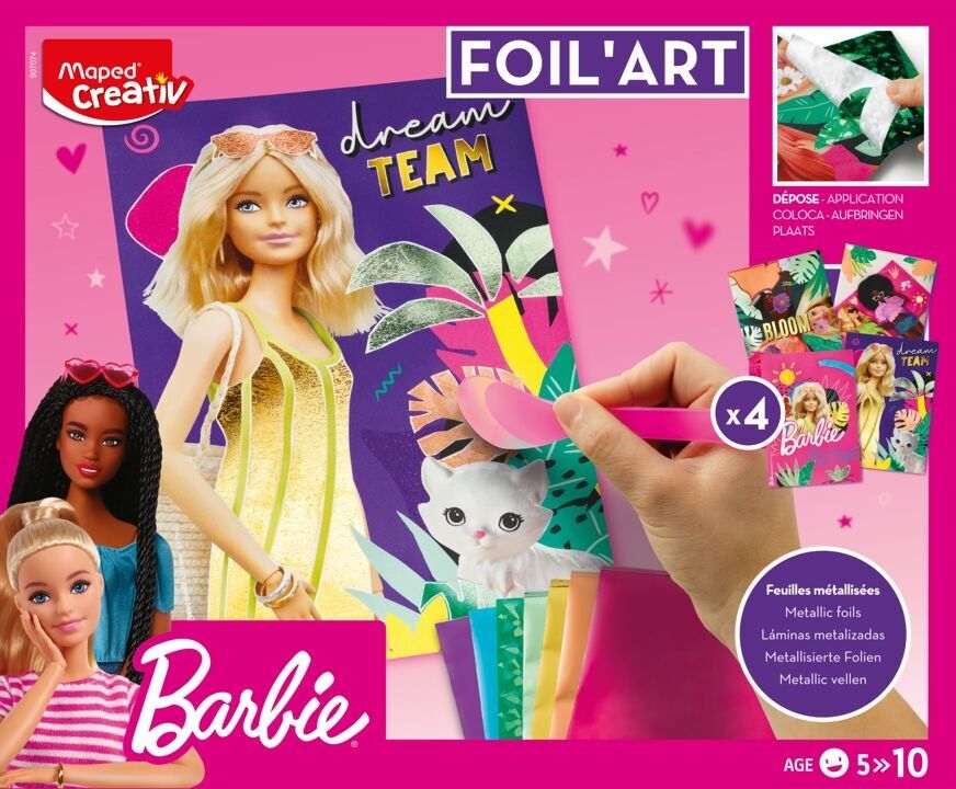 FOIL ART - BARBIE