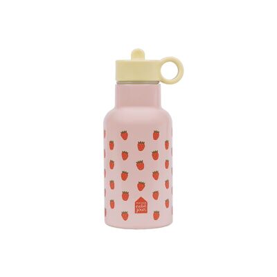 SMALL STRAWBERRY INSULATED BOTTLE (0.35L)