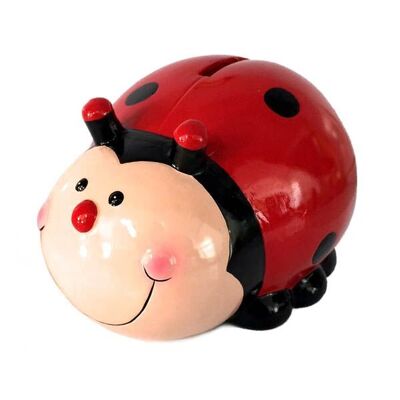 ladybug piggy bank