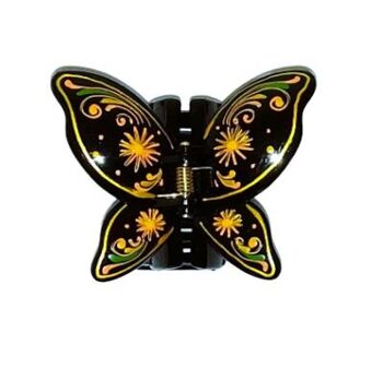 Barrettes à cheveux papillon décorées 10