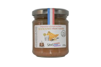 CONFITURE BANANE RHUM VANILLE