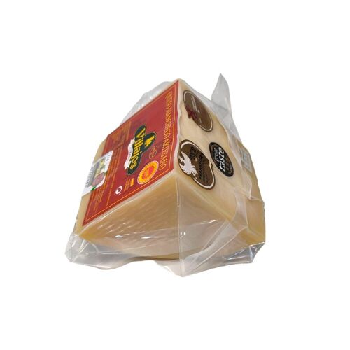 Queso Manchego Curado DOP (500 gr aprox) - Etiqueta Roja - Medalla de Oro ‘Frankfurt, Lyon y Londres International Trophy’ 2023