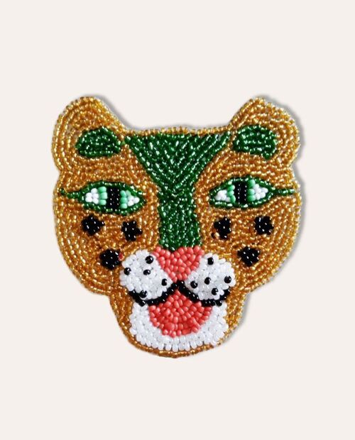 Broche Tigre - Doré