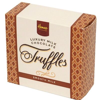 Luxury Boxes Of 4 Smooth Milk Chocolate Truffles