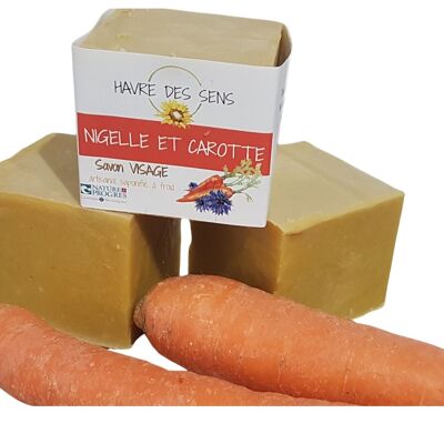 SAPONE VISO CON PUREA DI CAROTA