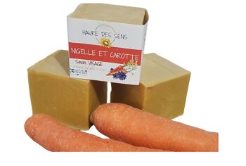 SAVON VISAGE A LA PUREE DE CAROTTE