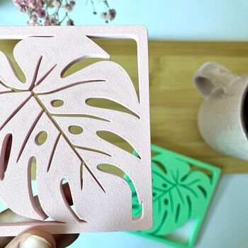 Sous-verres de feuilles Monstera | impression en 3D 6