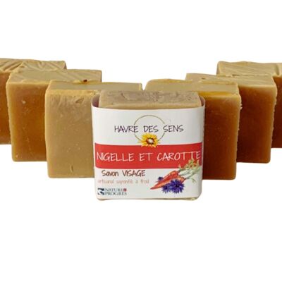 FACE SOAP WITH CARROT PUREE