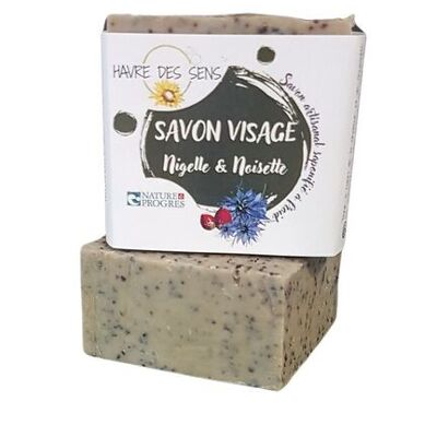JABÓN FACIAL CON ACEITE DE AVELLANA