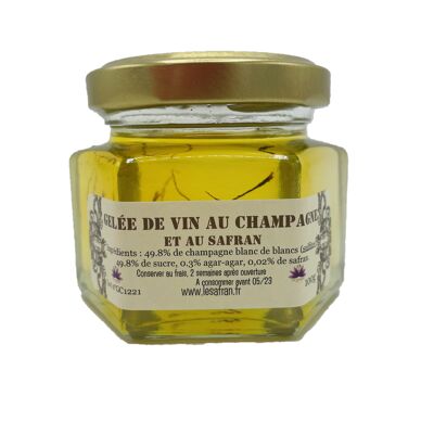 Champagne jelly with saffron, 100g