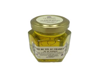 Gelée de champagne au safran, 100g 3