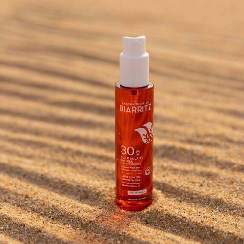 Huile solaire invisible SPF30