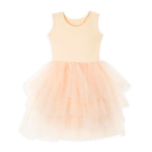 Robe tutu abricot