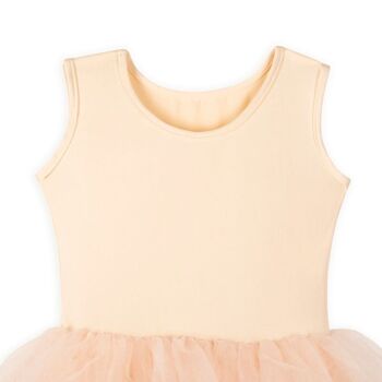 Robe tutu abricot 2