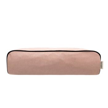 Étui de voyage pour outils d'enveloppement de cheveux spacieux, rose/blush 11