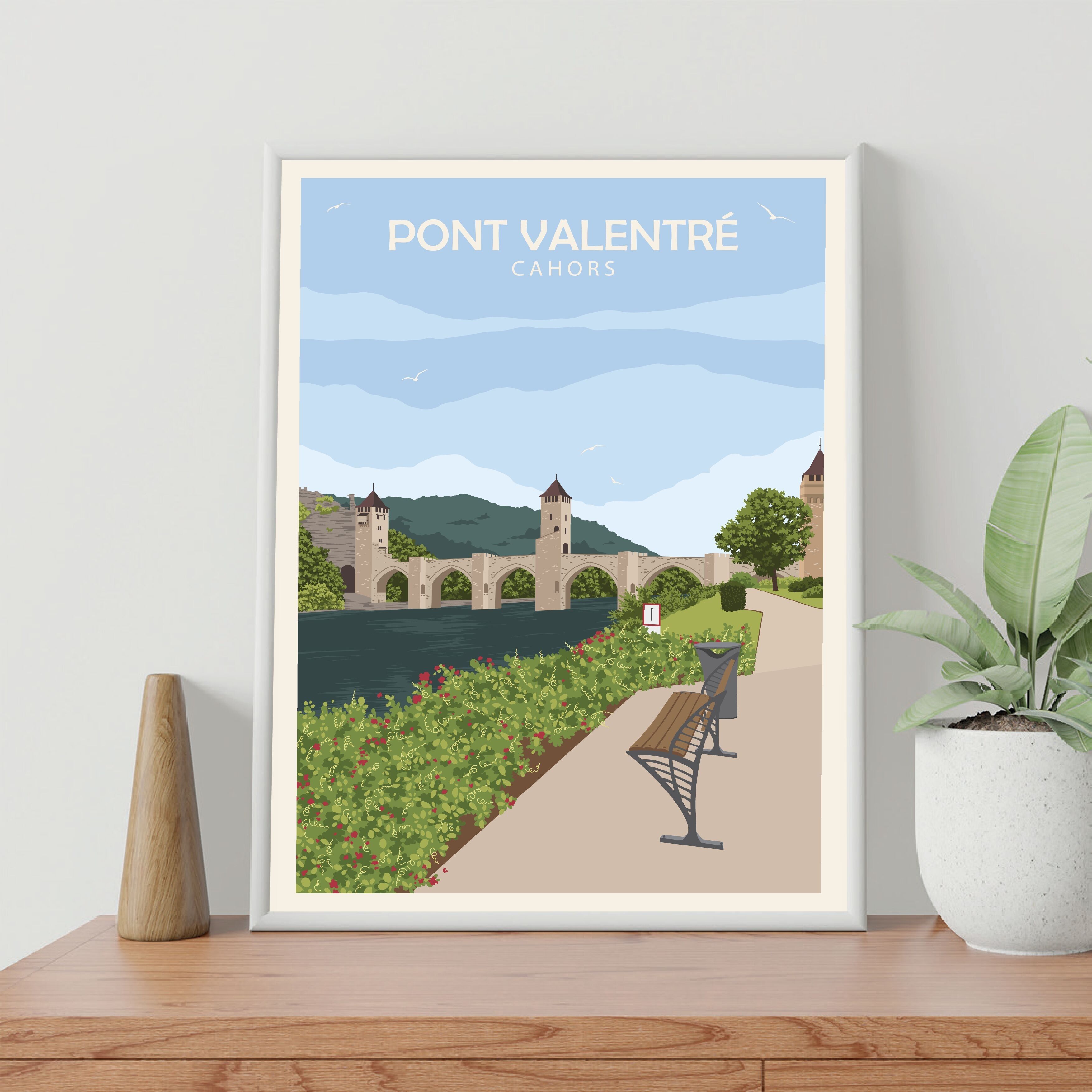 POSTER 18 CM BY 24 CM CAHORS