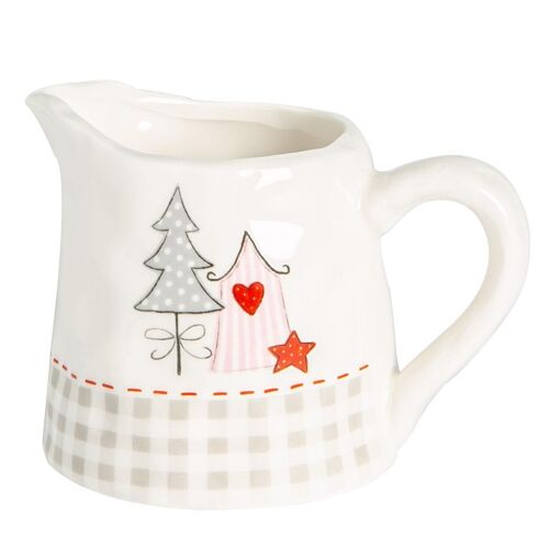 Nicola Spring Christmas Milk Jug - 200ml - Patchwork