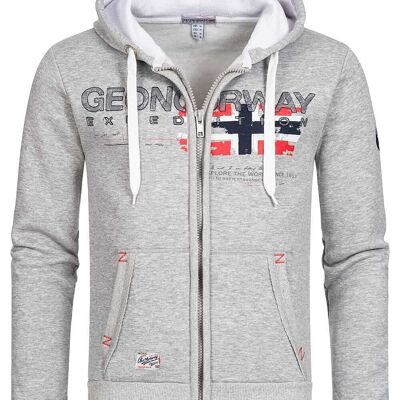 Sweat Homme Geographical Norway GISLAND_MEN_DISTRI