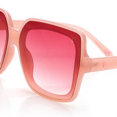 Starlite Universe, occhiale da sole da donna candy di Valeria Mazza Design in rosa