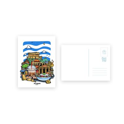 Postkarte - ATHEN
