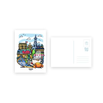 Postkarte - PARIS